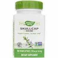 Natures Way Scullcap Herb 100 Vegetarian Capsules
