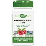 Natures Way Red Raspberry Leaves 100 Capsules
