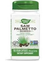 Natures Way Saw Palmetto Berries 100 Vegetarian Capsules