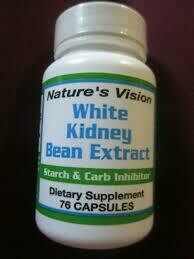Nature&#39;s Vision White Kidney Bean Extract 76 Caps