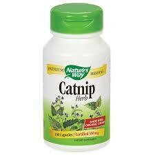 Natures Way Catnip Herb 380 Mg Capsules - 100 Ea