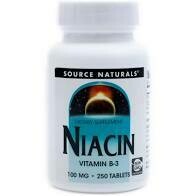 Niacin 100 mg, 100 tablet