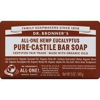 Organic Castile Bar Soap Eucalyptus