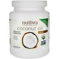 Nutiva 21108 6x 29oz Organic Coconut Oil