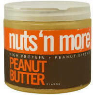 Nuts&#39;n More Peanut Butter, 16 oz