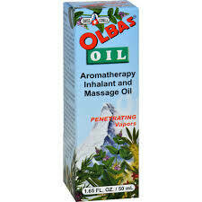 Olbas Therapeutic Oil Aromatherapy Massage Oil And Inhalant - 1.65 Oz