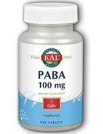 Paba 100Mg By Kal 100 Tabs