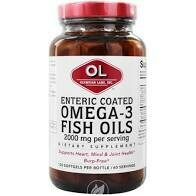 Omega 3 Fish Oils 1g (180EPA/120DHA), 240 softgel