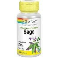 Organic Sage Solaray 100 VCaps