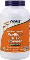 Organic Psyllium  Powder  12 oz.