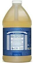 Organic Castile Liquid Soap Peppermint, 64 ounce