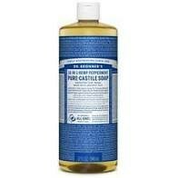 Organic Castile Liquid Soap Peppermint, 8 ounce