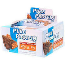 Pure Protein Bar - Peanut Butter - Case of 12 - 78 Grams
