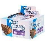 Pure Protein Chewy Chocolate Chip Protein Bars, 2.75 oz, 12 count