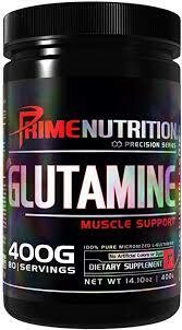 Prime Nutrition Precision Series Glutamine Unflavored - 400 Grams