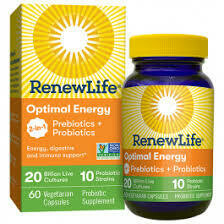 Renew Life Optimal Energy Probiotics +prebiotics