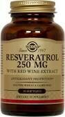 Resveratrol 250 mg with Red Wine Extract, 30 Softgels