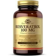 Resveratrol 100 mg Vegetable Capsules