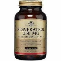 Resveratrol 250 mg with Red Wine Extract, 60 Softgels