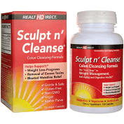 Sculpt N&#39; Cleanse Colon Cleansing Supplement (450 Mg, 100 Veggie Capsules) From Health Direct
