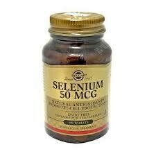 Selenium, 50 mcg, 100 Tablets
