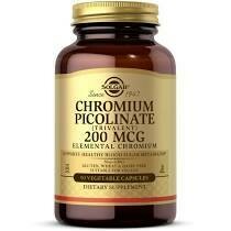 Solgar Chromium Picolinate 200mcg 90 Capsules