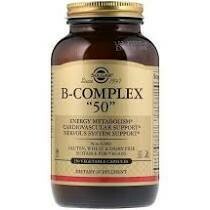 Solgar B-Complex &quot;50&quot; Vegetable Capsules 250