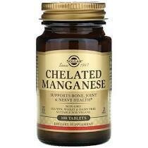 Solgar Chelated Maganese 100 Tablets