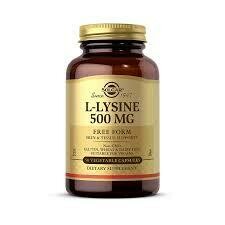 Solgar L Lysine 500 Mg 50 Vegetable Capsules