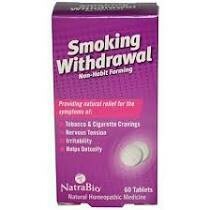 Smoking Withdrawl Natra-Bio 60 Tabs