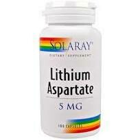 Solaray Lithium Aspartate