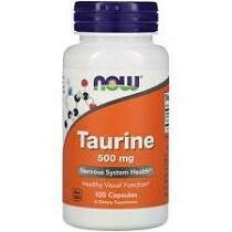 Taurine 500mg 100 Caps