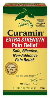 Terry Naturally Curamin Extra Strength, 120 Tablets (FFP)