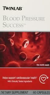 Twinlab: Blood Pressure Success, 60 caps