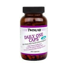 Twinlab 823401 Daily One Caps With Iron 60 Capsules