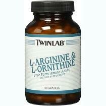 Twinlab 1199629 L-Arginine/L-Ornith Fuel 90 Capsules