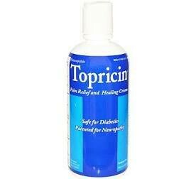 Topricin Pain Relief and Healing Cream 4 oz