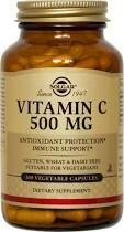 Vitamin C 500 mg Vegetable Capsules, 100 vc