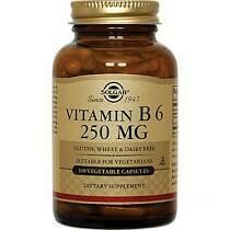 Vitamin B6 250 mg Vegetable Capsules