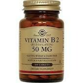 Vitamin B2 (Riboflavin) 50 mg Tablets