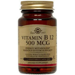 Vitamin B12 500 mcg Vegetable Capsules