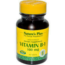 Vitamin B-1 100mg - Natures Plus - 90 Tabs