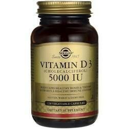 Vitamin D3 125 Mcg 5000 Iu