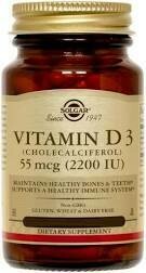 Vitamin D3 55 Mcg (2200 Iu)