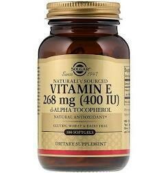 Vitamin E 268 MG (400 IU) Mixed Softgels (d-Alpha Tocopherol &amp; Mixed Tocopherols)