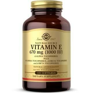 Vitamin E 670 MG (1000 IU) Mixed Softgels (d-Alpha Tocopherol &amp; Mixed Tocopherols)