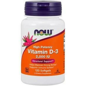 Vit D-3 2000Iu    120 Sgels