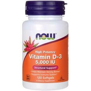 Vit D-3 5000Iu 120 Sgels