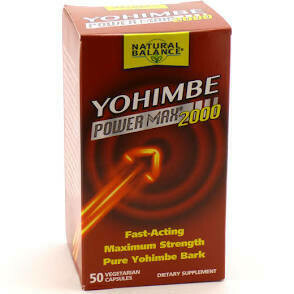 Yohimbe Power Max 2000 2000mg 50 Capsules