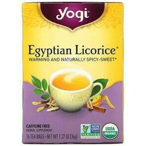 Yogi Teas Egyptian Licorice